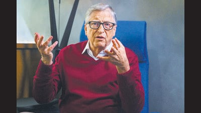 Bill Gates (Raj K Raj/HT Photo) Bill Gates (Raj K Raj/HT Photo)