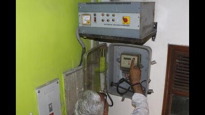 For starters, the domestic meters in Sector 8, Chandigarh, will be shifted as part of the  ₹2.52-crore pilot project. (HT File Photo)
