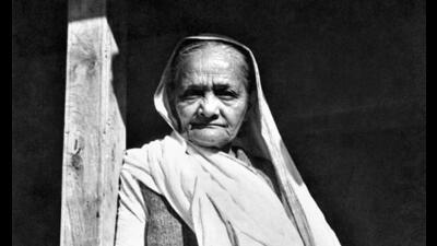 Kasturba Gandhi at Sevagram Ashram in 1939. (Getty Images) Kasturba Gandhi at Sevagram Ashram in 1939. (Getty Images)
