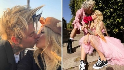 Mod Sun with Avril Lavigne. Mod Sun with Avril Lavigne.