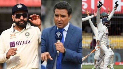 Rohit Sharma; Sanjay Manjrekar; Ravindra Jadeja Rohit Sharma; Sanjay Manjrekar; Ravindra Jadeja