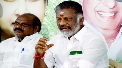 OPS squarely blamed Palaniswami for the party's poor electoral show. (Twitter)