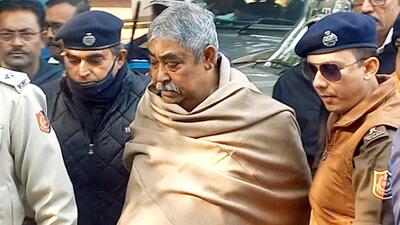 Trinamool Congress (TMC) leader Anubrata Mondal was arrested in an alleged cattle smuggling case in West Bengal last year (ANI) Trinamool Congress (TMC) leader Anubrata Mondal was arrested in an alleged cattle smuggling case in West Bengal last year (ANI)