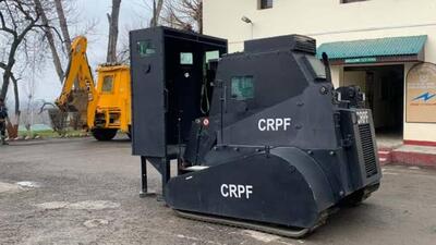Two CSRVs were designed and developed for counter-terror operations in urban or semi-urban areas during 2018-2020. (Twitter)