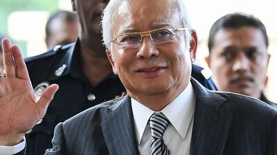 Najib Razak: Malaysia’s toppled leader Najib Razak is seen. (AFP) Najib Razak: Malaysia’s toppled leader Najib Razak is seen. (AFP)