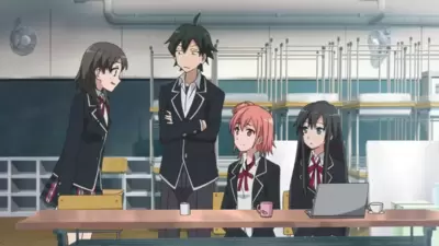 My Teen Romantic Comedy SNAFU Climax is the latest addition to the long list of anime adaptations of the My Youth Romantic Comedy Is Wrong, As I Expected novels. (Studio Feel) My Teen Romantic Comedy SNAFU Climax is the latest addition to the long list of anime adaptations of the My Youth Romantic Comedy Is Wrong, As I Expected novels. (Studio Feel)