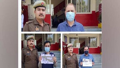 The accused have been identified as Atul Rawat, Tuhin Bhattacharya and Mool Singh and were arrested from Marion Biotech Pvt Ltd, reported ANI. (ANI)