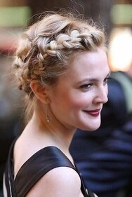 For a romantic and bohemian vibe, the Milkmaid Braid is a perfect choice for Holi. This hairstyle gives a dreamy and ethereal look and works best with loose, flowy outfits. (pinterest) For a romantic and bohemian vibe, the Milkmaid Braid is a perfect choice for Holi. This hairstyle gives a dreamy and ethereal look and works best with loose, flowy outfits. (pinterest)