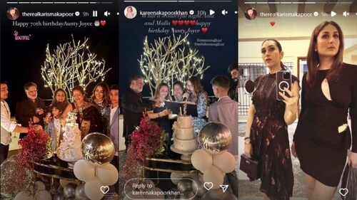 Karisma and Kareena posted pictures on Instagram Stories. Karisma and Kareena posted pictures on Instagram Stories.