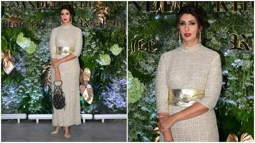 Shweta Bachchan at Abu Jani Sandeep Khosla's bash. (HT Photo/Varinder Chawla) Shweta Bachchan at Abu Jani Sandeep Khosla's bash. (HT Photo/Varinder Chawla)