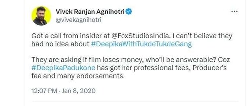 Vivek's tweet from 2020.