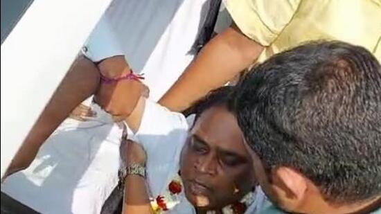 Odisha health minister Naba Das was allegedly shot dead by district police officer ion January (ANI Photo)