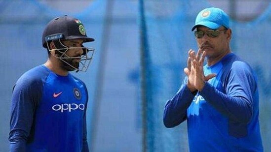 File photo of Rohit Sharma (L) and Ravi Shastri (R) (Getty Images)