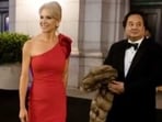 Kellyanne Conway with George Conway. 