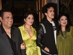 Govinda's family celebrates his son Yashvardhan Ahuja's birthday. Govinda's family celebrates his son Yashvardhan Ahuja's birthday.