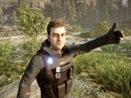 AI companion Kelvin in Sons of The Forest AI companion Kelvin in Sons of The Forest