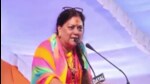 Former Rajasthan chief minister and BJP leader Vasundhara Raje (Twitter Photo)