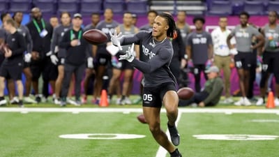 Defensive back Lance Boykin of Coastal Carolina participates in a drill during the NFL Combine during the NFL Combine at Lucas Oil Stadium. (Getty Images via AFP) Defensive back Lance Boykin of Coastal Carolina participates in a drill during the NFL Combine during the NFL Combine at Lucas Oil Stadium. (Getty Images via AFP)