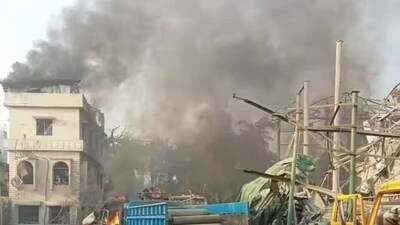 Bangladesh fire: A huge bang was heard which shook an area with a radius of up to two kilometers. (AFP)