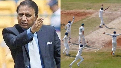 Sunil Gavaskar (left) Sunil Gavaskar (left)