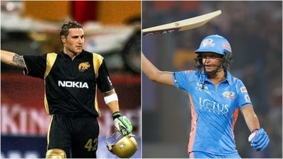 Brendon McCullum; Harmanpreet Kaur (Twitter/PTI) Brendon McCullum; Harmanpreet Kaur (Twitter/PTI)