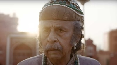 Naseeruddin Shah in a still from Taj: Divided by Blood. Naseeruddin Shah in a still from Taj: Divided by Blood.