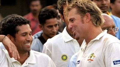 Tendulkar and Warne had a number of famous battles on the field (Reuters) Tendulkar and Warne had a number of famous battles on the field (Reuters)