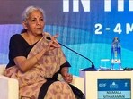 Nirmala Sitharaman: Union Finance Minister Nirmala Sitharaman speaks. Nirmala Sitharaman: Union Finance Minister Nirmala Sitharaman speaks.