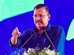 Delhi chief minister Arvind Kejriwal addressed a rally of AAP workers at Jora ground on the outskirts of Chhattisgarh’s capital Raipur on Sunday.