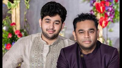 AR Ameen and AR Rahman (Photo: Instagram/arrameen) AR Ameen and AR Rahman (Photo: Instagram/arrameen)