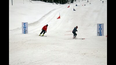Alpine skier Mohammad Arif Khan, India’s only athlete at the Beijing 2022 Winter Olympics, has accused employees of the Jammu and Kashmir Cable Car Corporation (JKCCC) of “deliberate harassment” after he was allegedly stopped from boarding the Gulmarg gondola for training at the famous ski resort. (ANI image for representational purpose) Alpine skier Mohammad Arif Khan, India’s only athlete at the Beijing 2022 Winter Olympics, has accused employees of the Jammu and Kashmir Cable Car Corporation (JKCCC) of “deliberate harassment” after he was allegedly stopped from boarding the Gulmarg gondola for training at the famous ski resort. (ANI image for representational purpose)