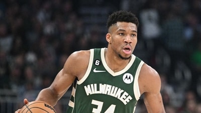 Milwaukee Bucks forward Giannis Antetokounmpo (34). (USA TODAY Sports)