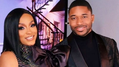 Drew Sidora with Ralph Pittman. Drew Sidora with Ralph Pittman.