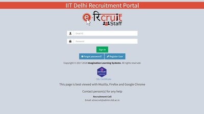 IIT Delhi Recruitment: Apply for 18 Non-academic posts at home.iitd.ac.in IIT Delhi Recruitment: Apply for 18 Non-academic posts at home.iitd.ac.in