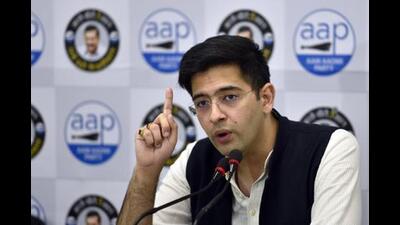 The Rajya Sabha member alleged that the way the government agencies are taking action in a partisan manner, the democracy of the country is in danger. (Sanjeev Verma/HT File PHOTO)
