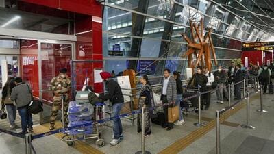 The man was detained at the IGI Airport in New Delhi on Saturday. (PTI) The man was detained at the IGI Airport in New Delhi on Saturday. (PTI)
