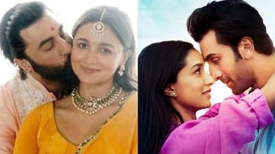 Ranbir Kapoor was asked about Alia Bhatt's role in him not promoting Tu Jhoothi Main Makkaar with Shraddha Kapoor. Ranbir Kapoor was asked about Alia Bhatt's role in him not promoting Tu Jhoothi Main Makkaar with Shraddha Kapoor.