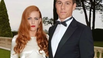 Riley Keough with husband Ben Smith-Petersen. Riley Keough with husband Ben Smith-Petersen.