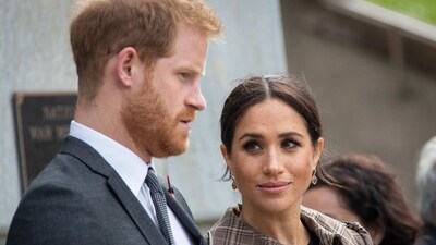 Prince Harry said Meghan Markle 'saved' him from himself. Prince Harry said Meghan Markle 'saved' him from himself.