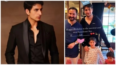 Saba Ali Khan and Kareena Kapoor have wished Ibrahim Ali Khan on his birthday. Saba Ali Khan and Kareena Kapoor have wished Ibrahim Ali Khan on his birthday.