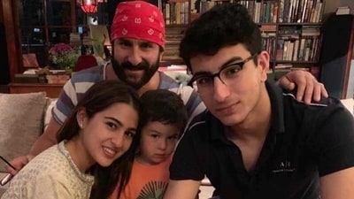 Saif Ali Khan's eldest son Ibrahim Ali Khan turned 22 this year. He is younger to his first child Sara Ali Khan, 27 and has two younger half brothers Taimur and Jehangir. Saif Ali Khan's eldest son Ibrahim Ali Khan turned 22 this year. He is younger to his first child Sara Ali Khan, 27 and has two younger half brothers Taimur and Jehangir. 