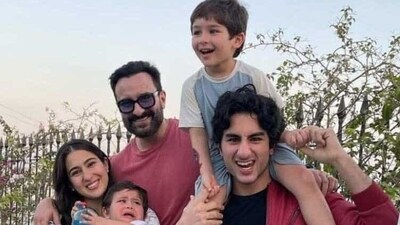 Ibrahim Ali Khan occasionally joins Saif Ali Khan, Kareena Kapoor, Taimur and Jehangir for festivals, birthdays and family get-togethers. Ibrahim Ali Khan occasionally joins Saif Ali Khan, Kareena Kapoor, Taimur and Jehangir for festivals, birthdays and family get-togethers. 