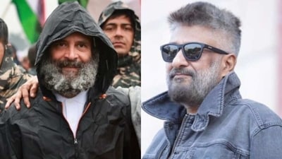 Congress leader Rahul Gandhi and The Kashmir Files director Vivek Agnihotri Congress leader Rahul Gandhi and The Kashmir Files director Vivek Agnihotri