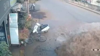 Screengrab of the video. (ANI) Screengrab of the video. (ANI)
