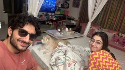 Sara Ali Khan shared a candid pic to wish Ibrahim Ali Khan.
