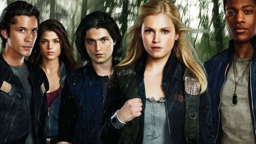 A scene from The 100 A scene from The 100