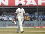 India's captain Rohit Sharma walks back to pavilion after his dismissal during the second day of third cricket test match between India and Australia in Indore, India, Thursday, March 2, 2023. (AP Photo/Surjeet Yadav) India's captain Rohit Sharma walks back to pavilion after his dismissal during the second day of third cricket test match between India and Australia in Indore, India, Thursday, March 2, 2023. (AP Photo/Surjeet Yadav)