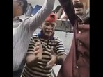 Passengers singing in Mumbai local.