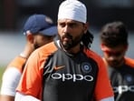 File image of India cricketer Murali Vijay in action during a training session. File image of India cricketer Murali Vijay in action during a training session.