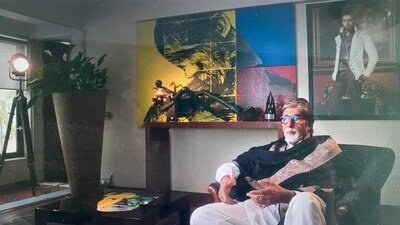 Amitabh Bachchan also shot in his home. Amitabh Bachchan also shot in his home.